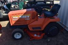 Kubota G4200 diesel lawn mower with snowblower