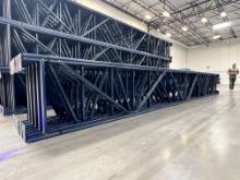 Mecalux Tear Drop Pallet Rack Upright Frame 42" X 28'