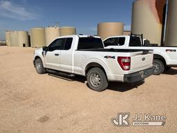 (Midland, TX) 2021 Ford F150 4x4 Extended-Cab Pickup Truck Runs & Drives)  (Per Seller, Runs Rough,