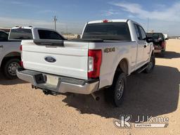 (Midland, TX) 2019 Ford F250 4x4 Extended-Cab Pickup Truck Runs & Drives) (Jump To Start, Tailgate D