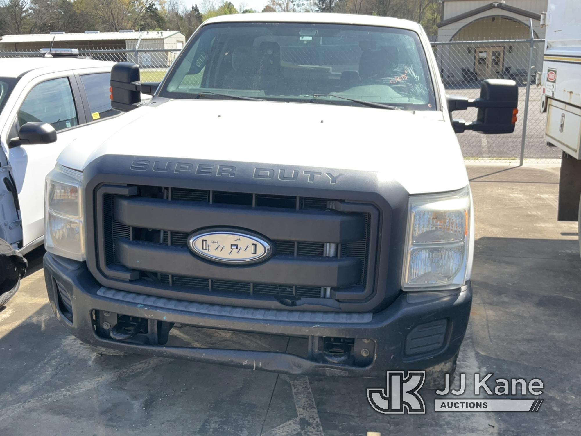 (Conway, AR) 2012 Ford F250 4x4 Extended-Cab Pickup Truck Non Running) (Condition Unknown No Power T