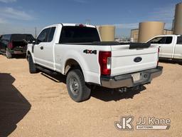 (Midland, TX) 2019 Ford F250 4x4 Extended-Cab Pickup Truck Runs & Drives) (Jump To Start, Tailgate D