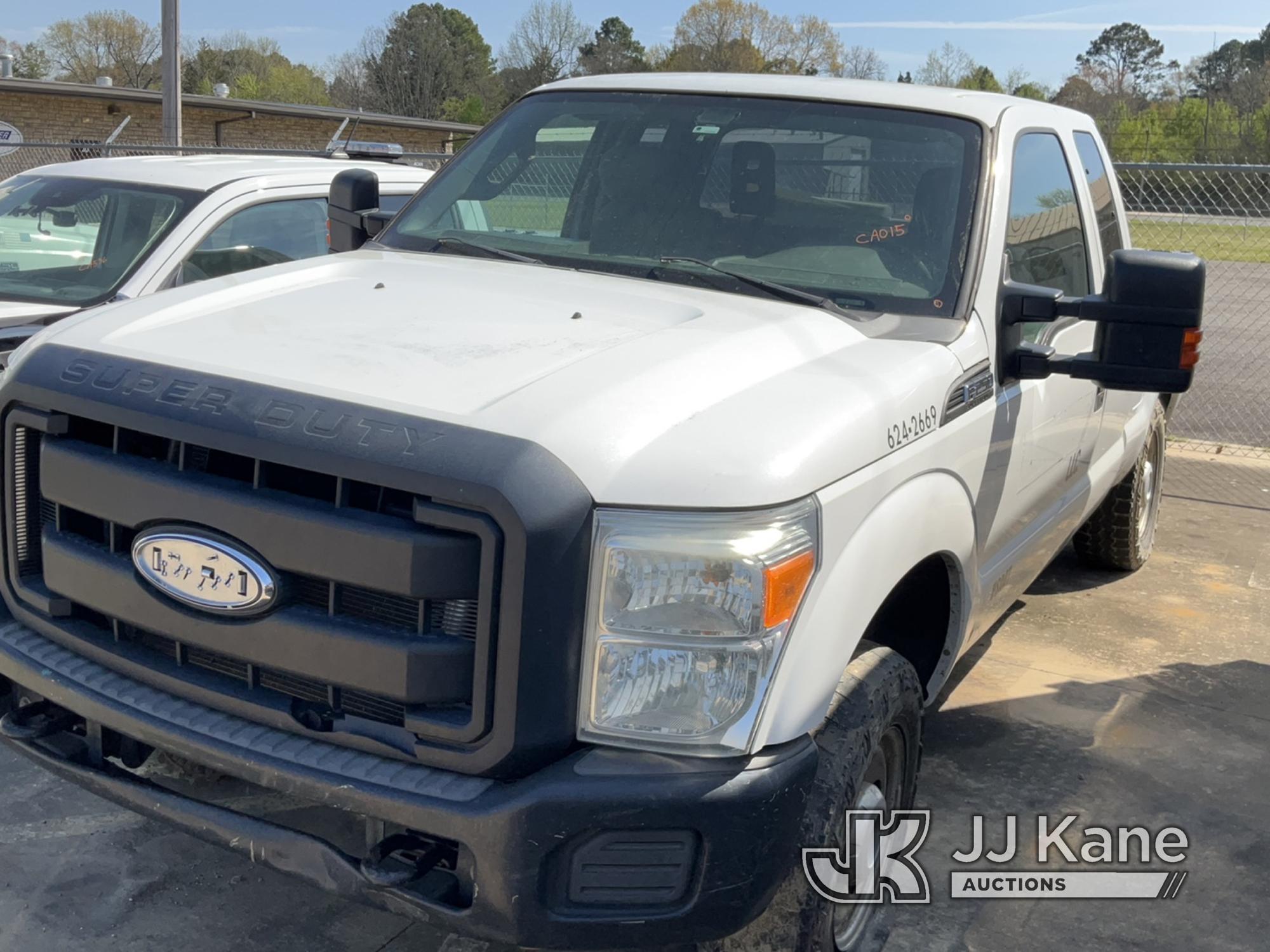 (Conway, AR) 2012 Ford F250 4x4 Extended-Cab Pickup Truck Non Running) (Condition Unknown No Power T