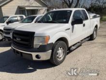 2014 Ford F150 4x4 Extended-Cab Pickup Truck Not Running, Condition Unknown