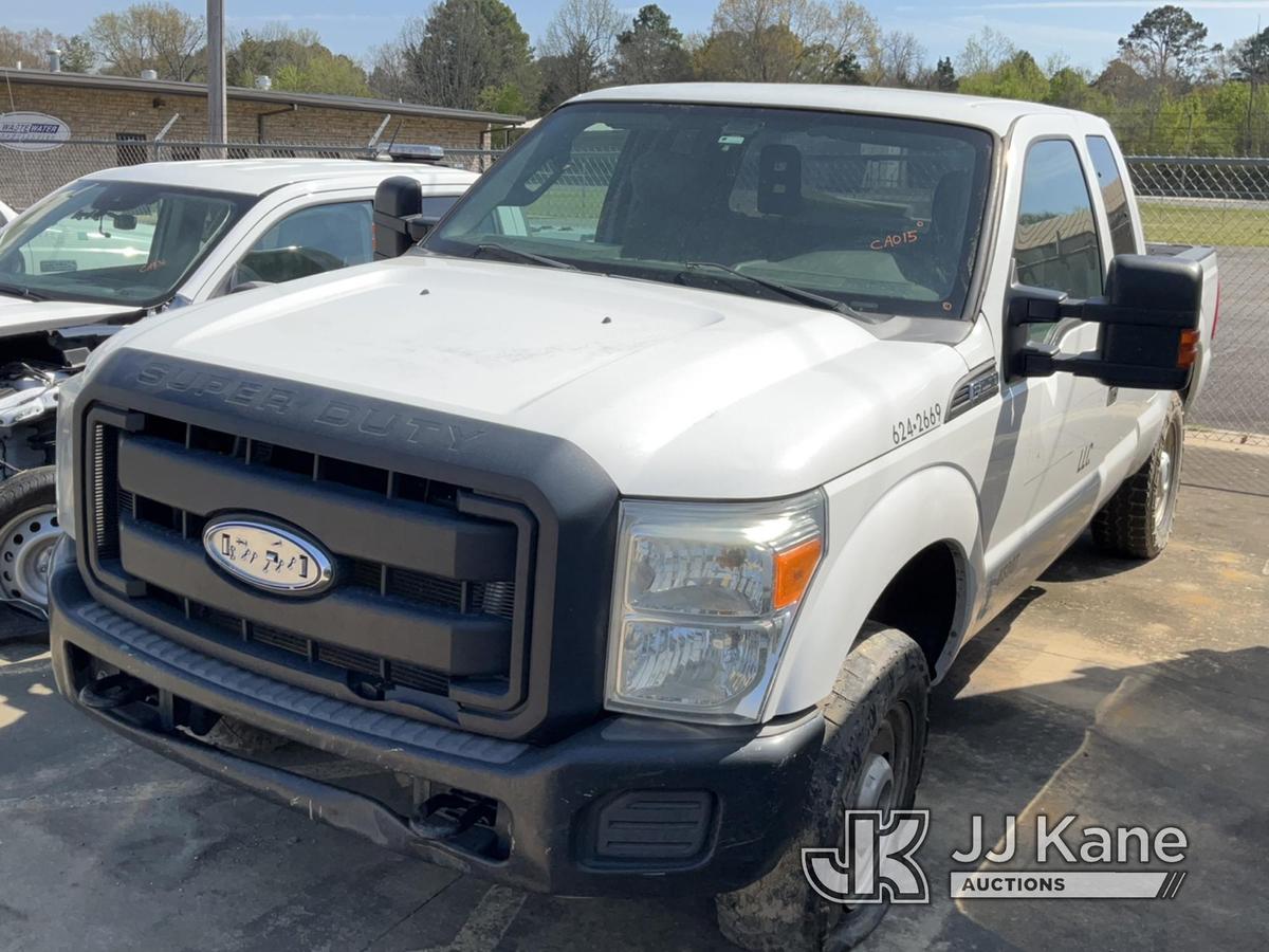 (Conway, AR) 2012 Ford F250 4x4 Extended-Cab Pickup Truck Non Running) (Condition Unknown No Power T