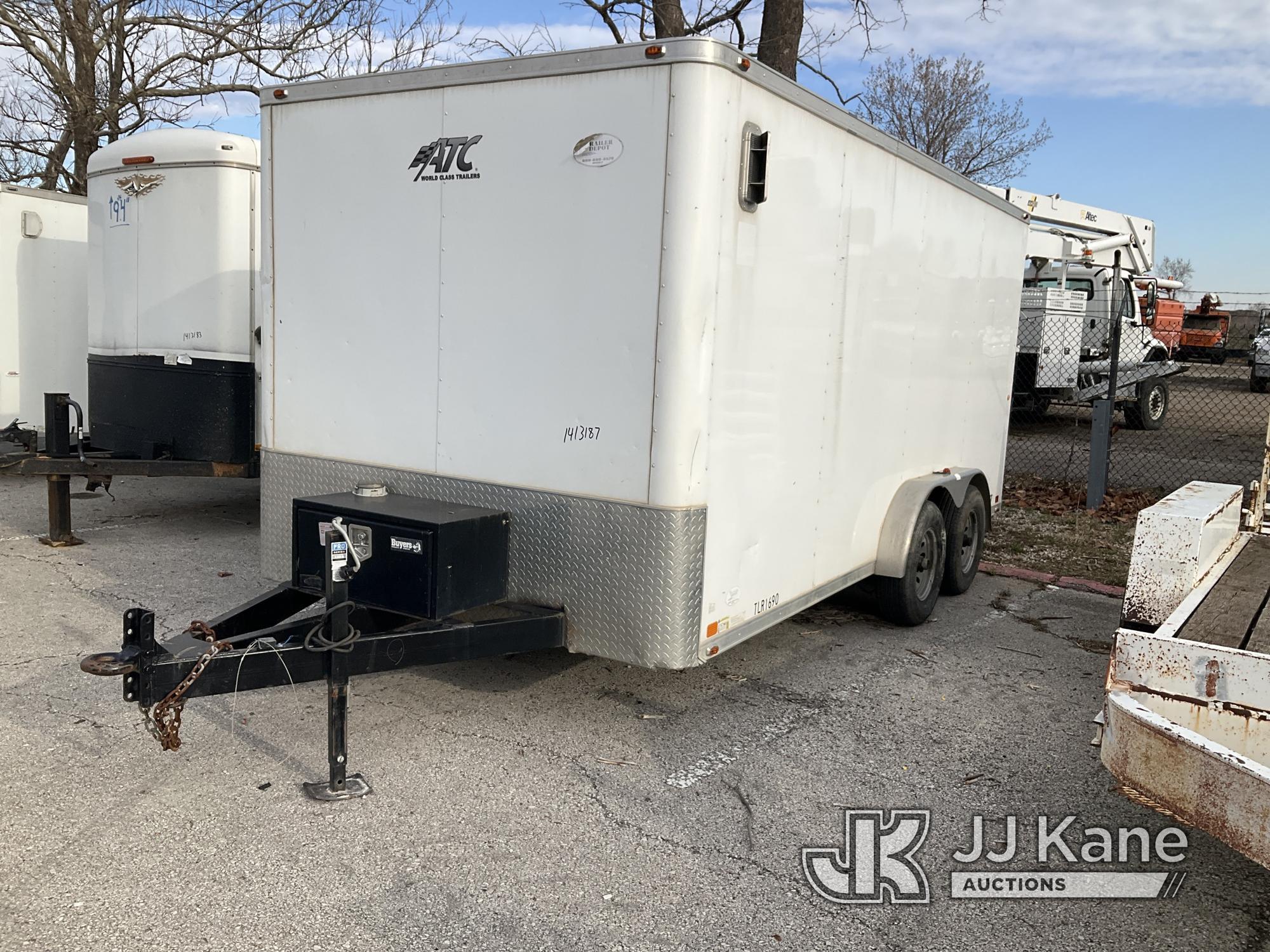 (Kansas City, MO) 2014 Aluminum Trailer Co. QSTB7516 Enclosed Cargo Trailer