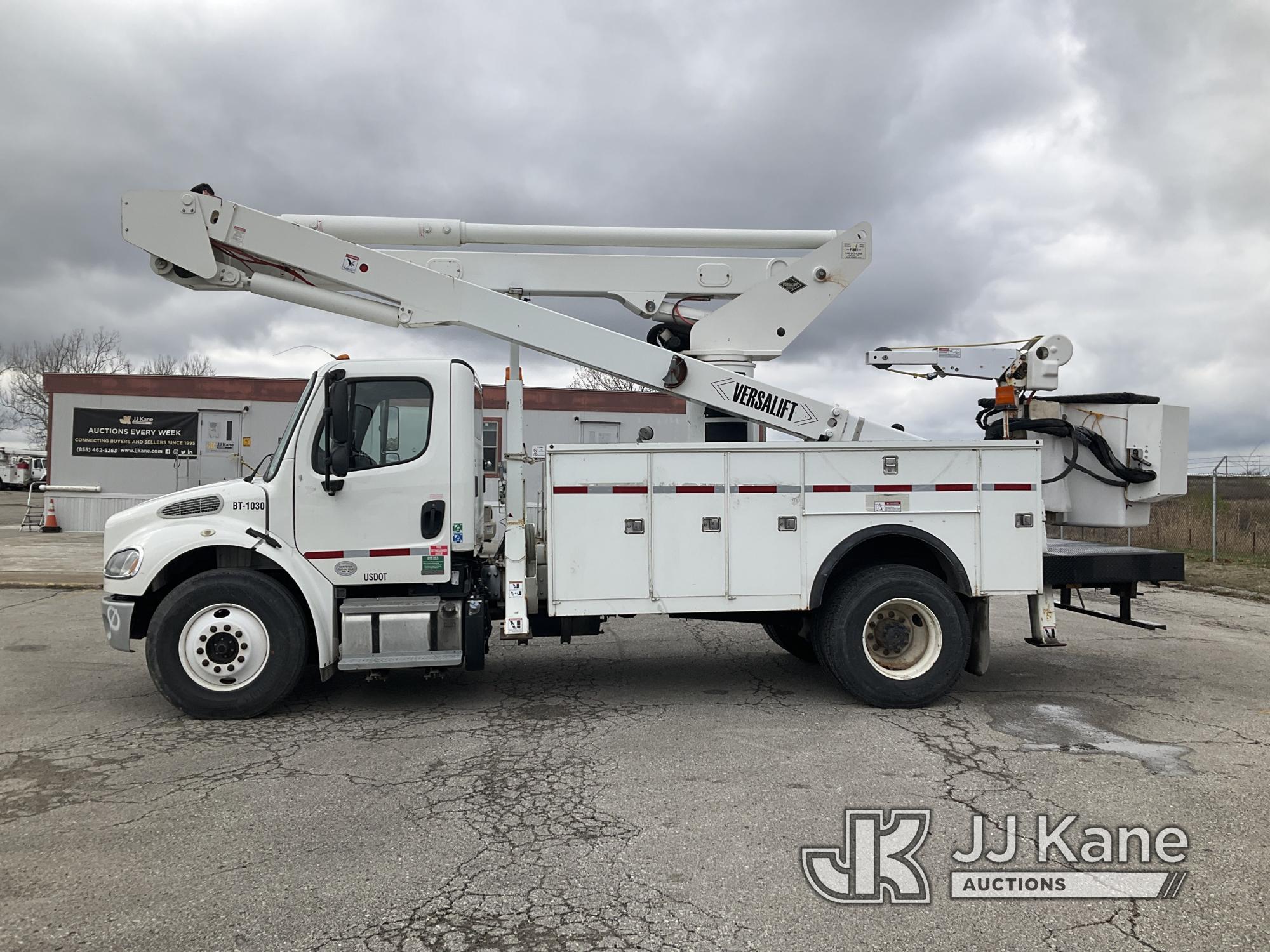 (Kansas City, MO) Versalift VST6000I0, Articulating & Telescopic Material Handling Bucket Truck moun