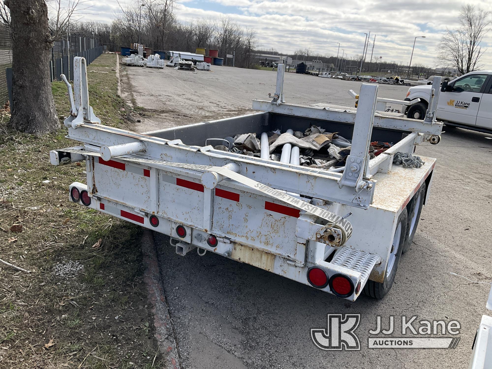 (Kansas City, MO) 2005 RICE Extendable T/A Material/Pole Trailer