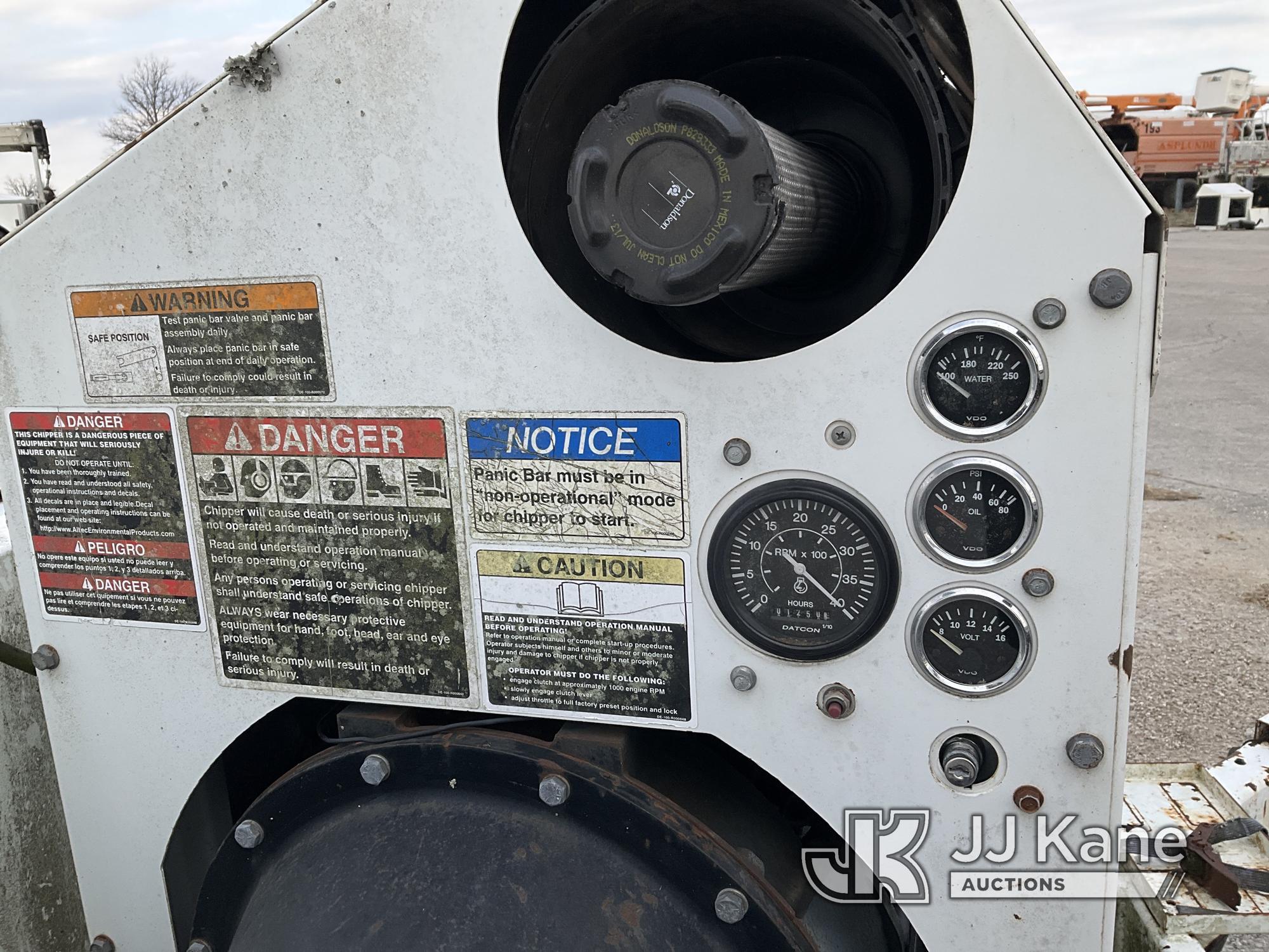 (Kansas City, MO) 2007 Altec DC1217 Chipper (12in Disc) Not Running, Condition Unknown