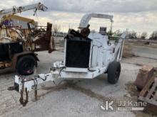 2007 Altec DC1217 Chipper (12in Disc) Not Running, Condition Unknown, Parts Machine