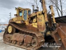 1981 Caterpillar D11N Crawler Tractor Runs & Operates) (Jump to Start - Needs New Batteries) (Serial