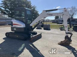 (South Beloit, IL) 2014 Bobcat E35 Mini Hydraulic Excavator Runs, Moves & Operates