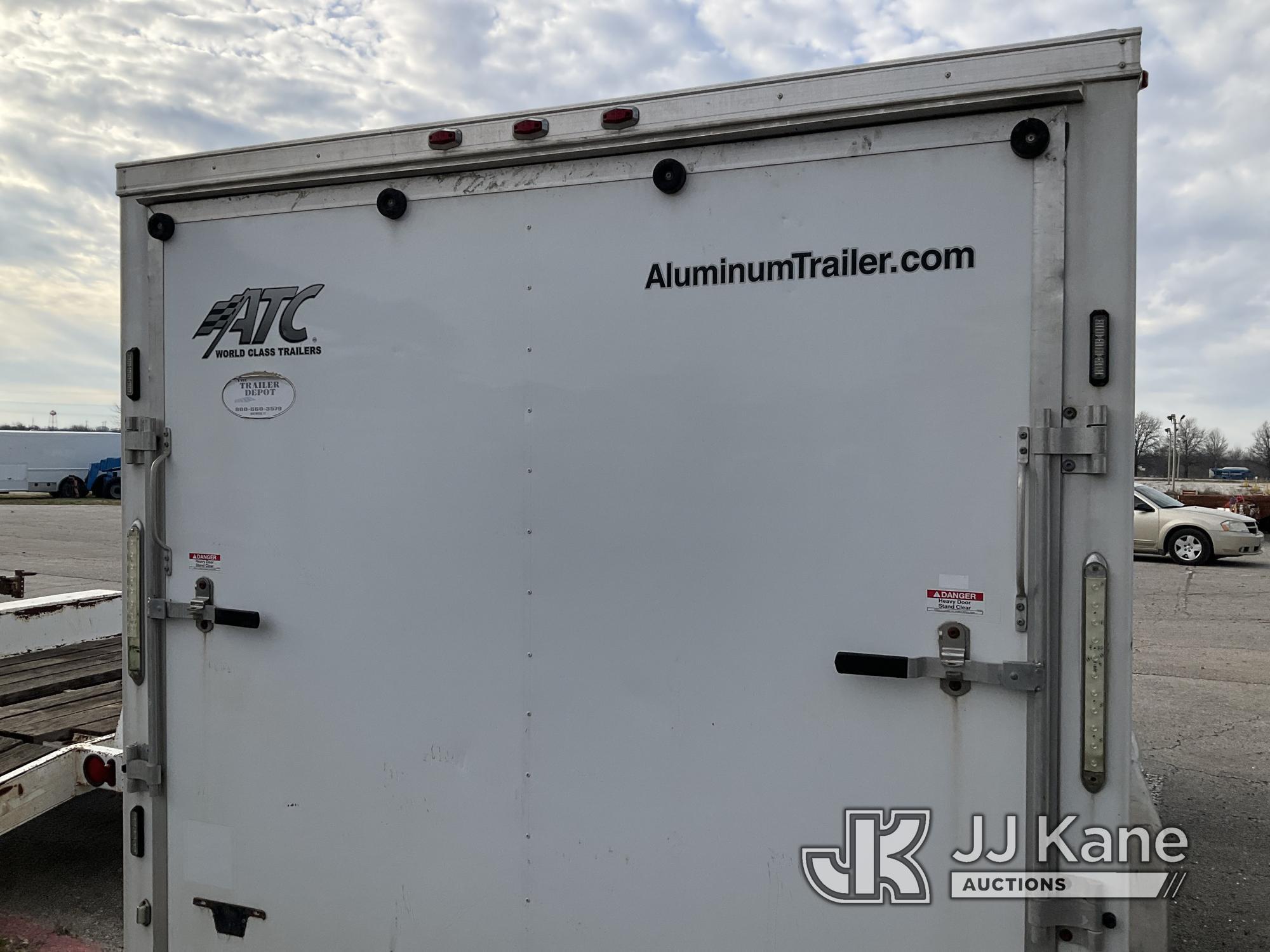 (Kansas City, MO) 2014 Aluminum Trailer Co. QSTB7516 Enclosed Cargo Trailer