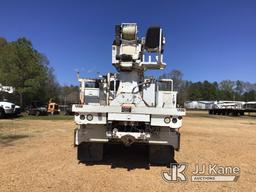 (Byram, MS) Altec DM47-TR, Digger Derrick rear mounted on 2011 International 7400 4x4 Utility Truck