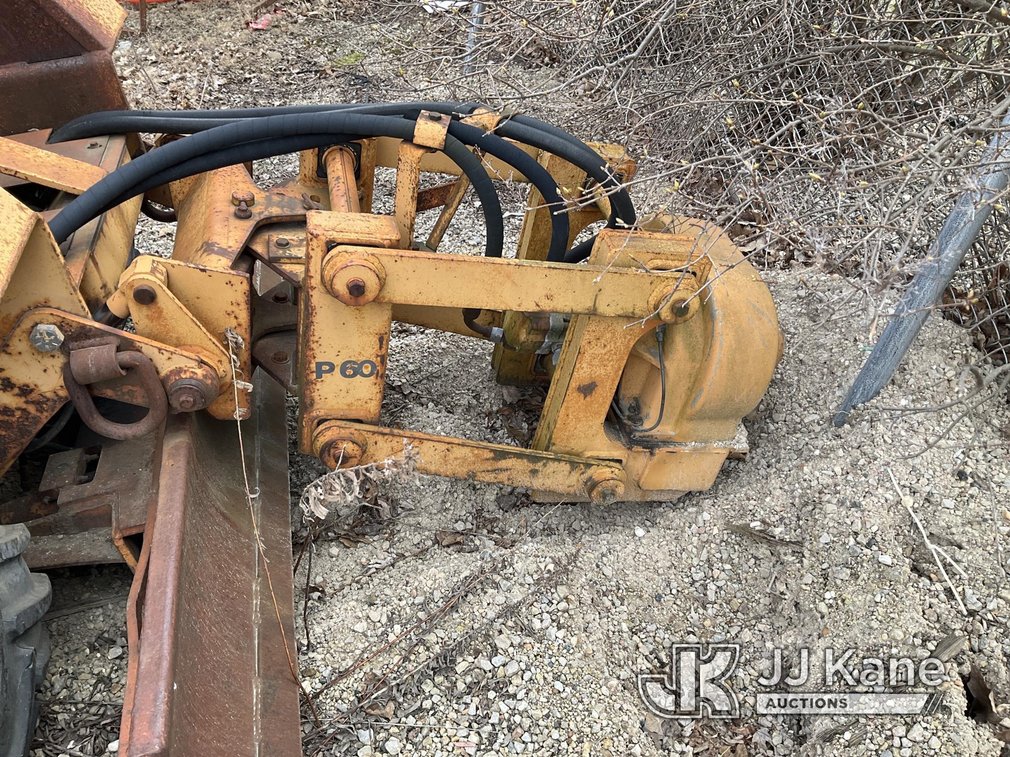 (Sun Prairie, WI) 1984 Case DH4 Rubber Tired Cable Plow No Crank, Does Not Start, Does Not Run, Does