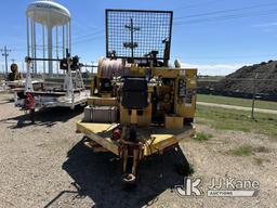 (Waxahachie, TX) 2005 TSE DP40-4H 4-Drum Puller, T/A trailer mtd Runs) (No VIN Plate