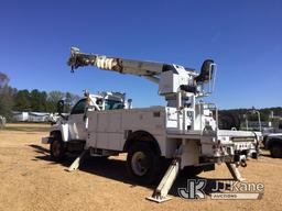 (Byram, MS) Altec DM47-BR, Digger Derrick rear mounted on 2005 Chevrolet C7500 Flatbed/Utility Truck