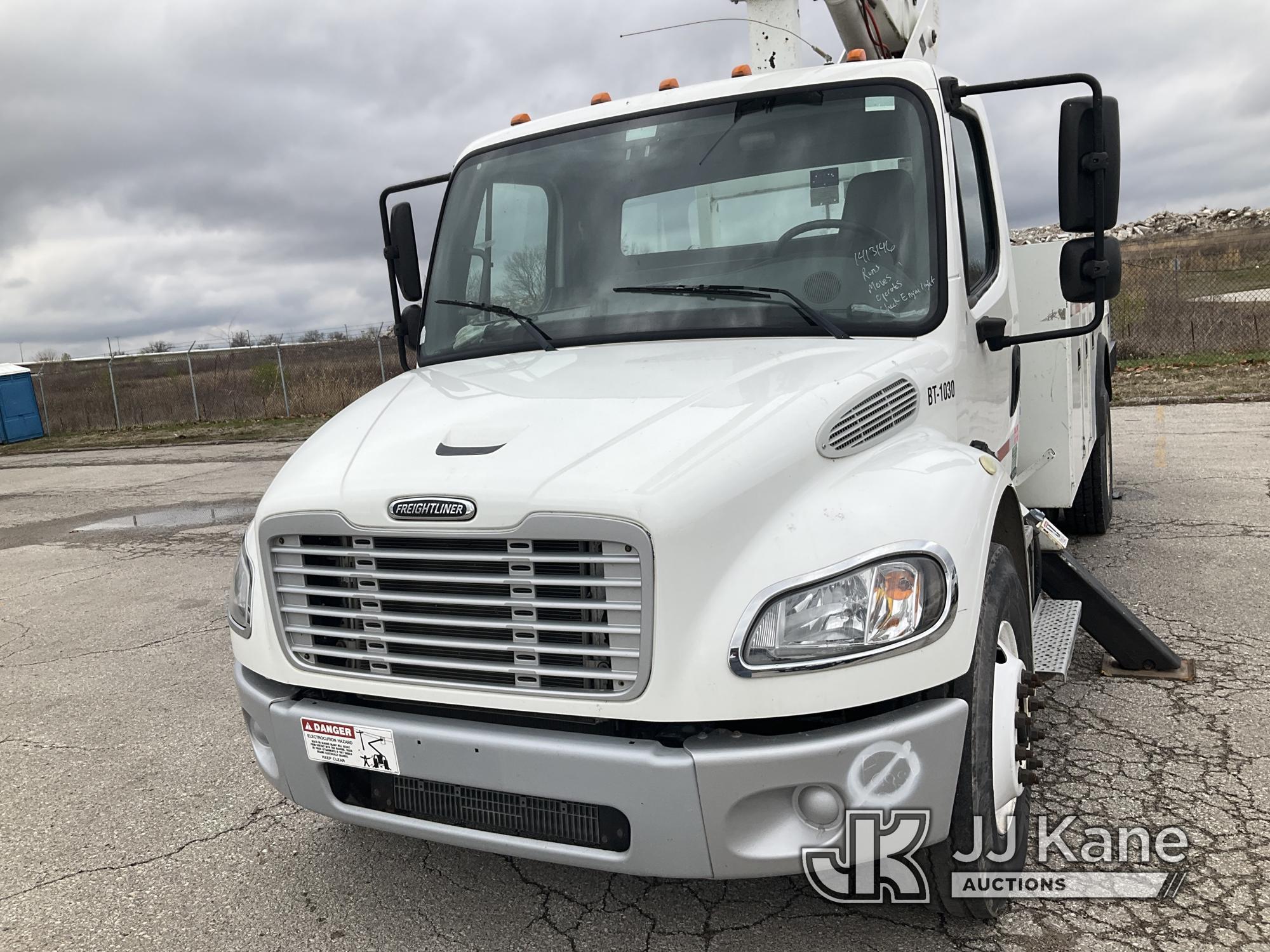 (Kansas City, MO) Versalift VST6000I0, Articulating & Telescopic Material Handling Bucket Truck moun