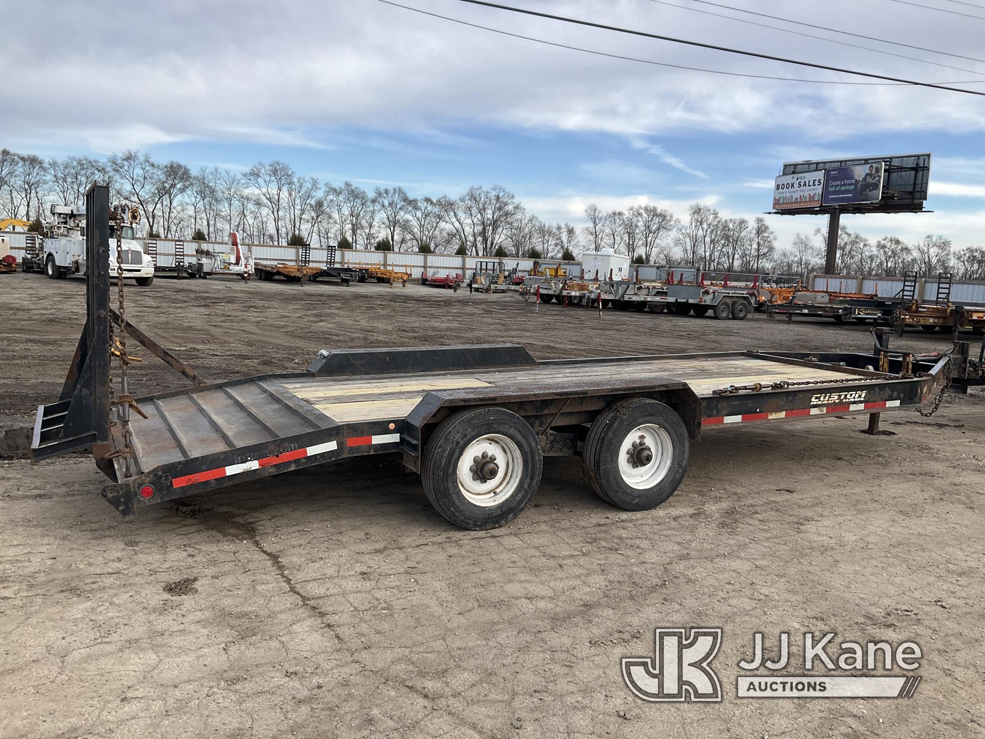 (South Beloit, IL) 2016 Custom 121T172XSBW T/A Tagalong Equipment Trailer