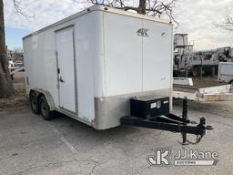 (Kansas City, MO) 2014 Aluminum Trailer Co. QSTB7516 Enclosed Cargo Trailer