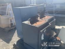 (Jurupa Valley, CA) Pallet Of 2 Furnaces & Storage Cabinets (Used) NOTE: This unit is being sold AS