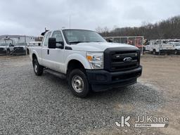 (Smock, PA) 2016 Ford F250 4x4 Extended-Cab Pickup Truck Runs & Moves, Check Engine Light On, Rust &