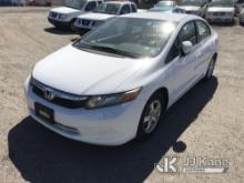 2012 Honda Civic 4-Door Sedan CNG Only) (Runs & Moves, Body & Rust Damage