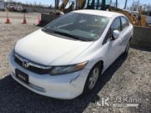 2012 Honda Civic 4-Door Sedan CNG Only) (Runs & Moves, Body & Rust Damage