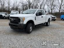 2017 Ford F250 4x4 Extended-Cab Pickup Truck Runs & Moves, Rust & Paint Damage