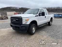 (Smock, PA) 2016 Ford F250 4x4 Extended-Cab Pickup Truck Runs & Moves, Rust, Paint & Body Damage