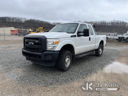 (Smock, PA) 2016 Ford F250 4x4 Extended-Cab Pickup Truck Runs & Moves, Check Engine Light On, Rust &