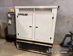 (Shrewsbury, MA) 2011 Stateline Power SJ-30 Marathon Electric 30 KW Generator Running & Operating Wh