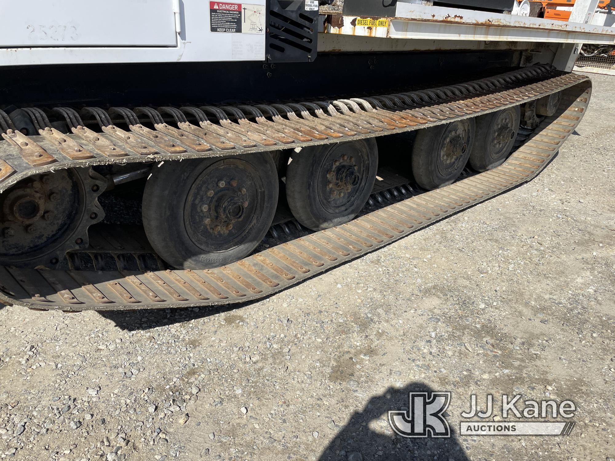 (Shrewsbury, MA) Altec A72-T, Telescopic Material Handling Bucket rear mounted on 2011 Prinoth GT300