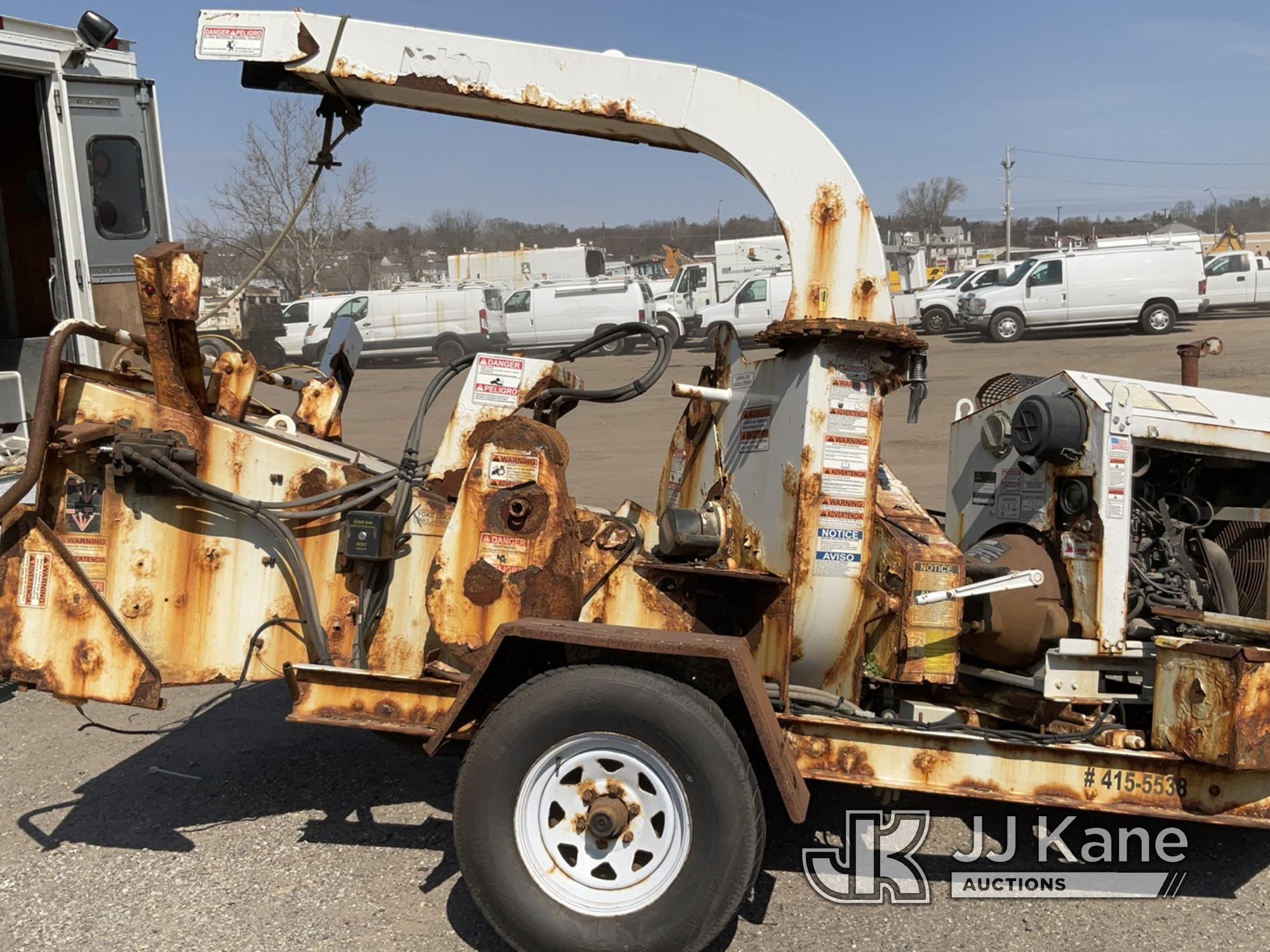 (Plymouth Meeting, PA) 2015 Morbark M12D Chipper (12in Drum) No Title) (Not Running Condition Unknow