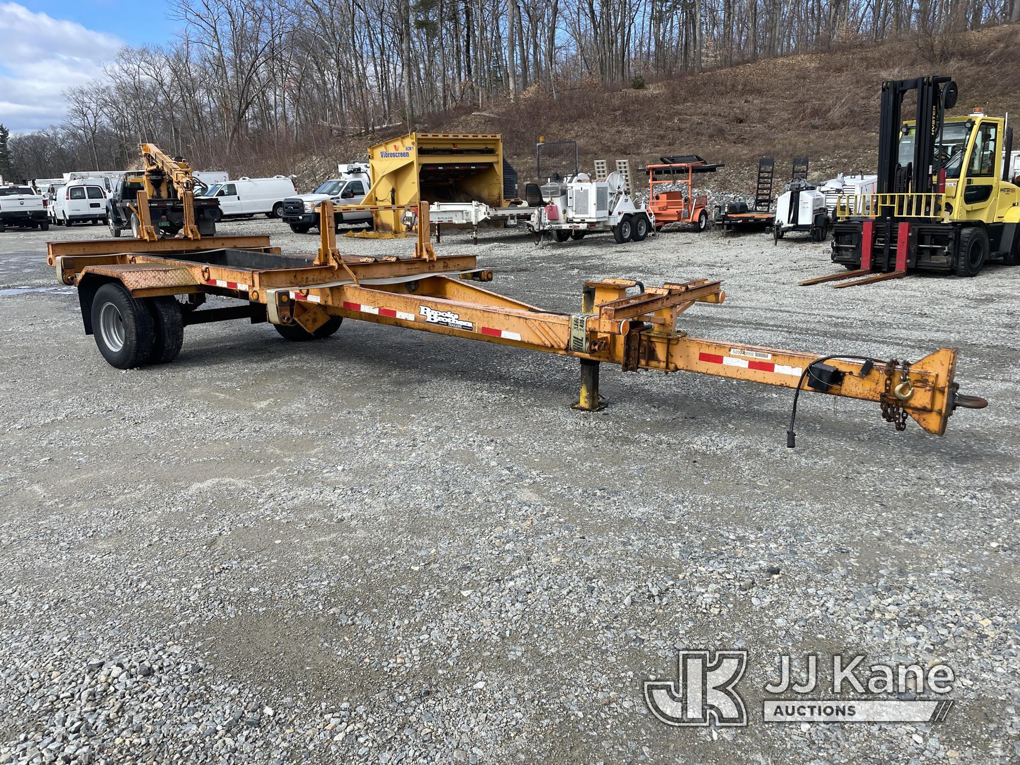 (Shrewsbury, MA) 2009 Brooks Brothers PTB111 S/A Pole Trailer Rust Damage