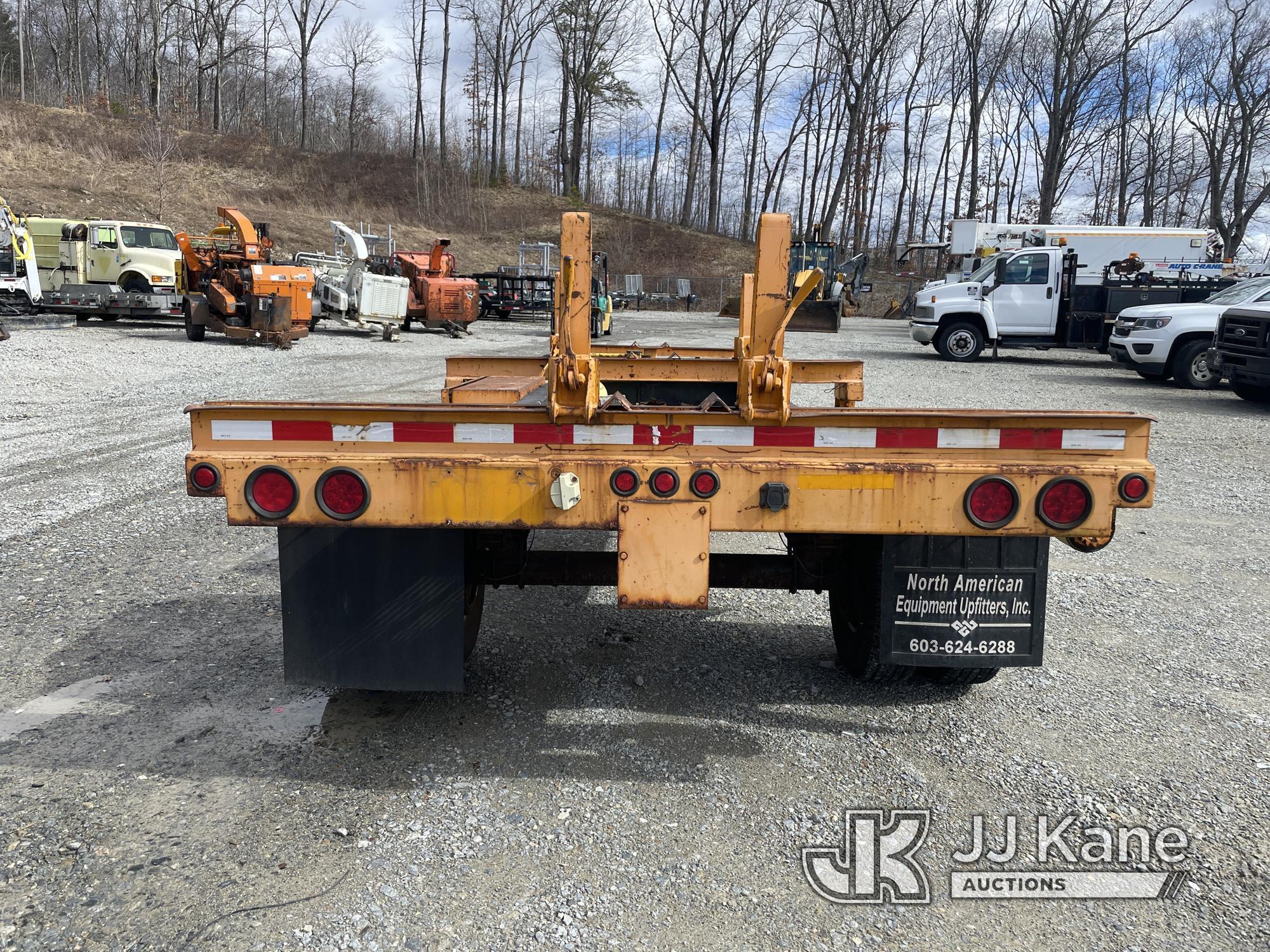 (Shrewsbury, MA) 2009 Brooks Brothers PTB111 S/A Pole Trailer Rust Damage