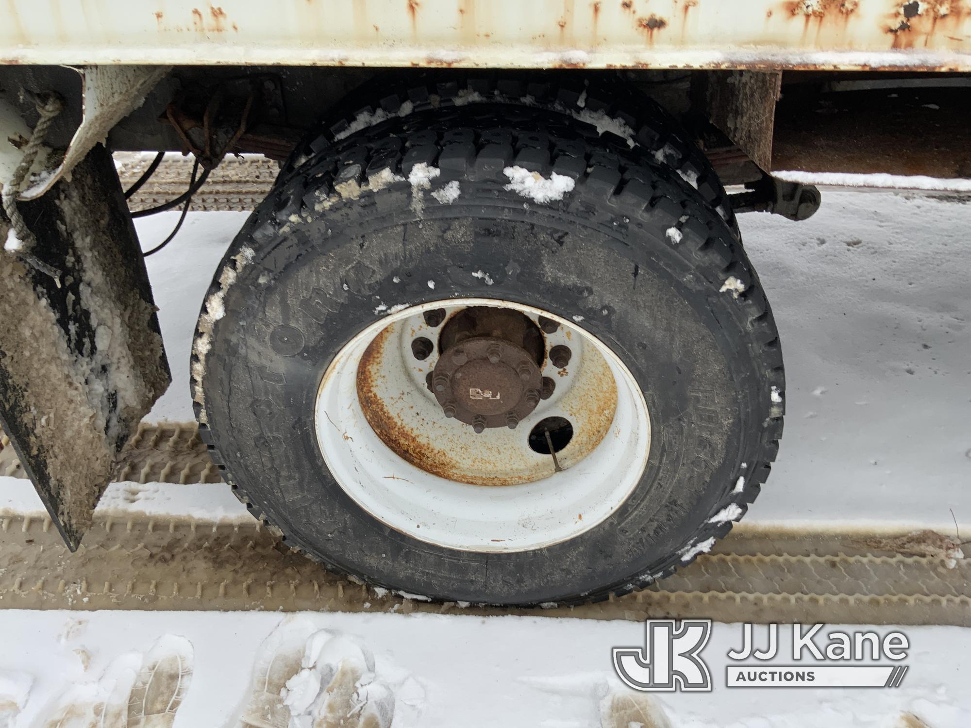 (Charlotte, MI) Altec DM45, Digger Derrick rear mounted on 2005 International 4300 Flatbed/Utility T