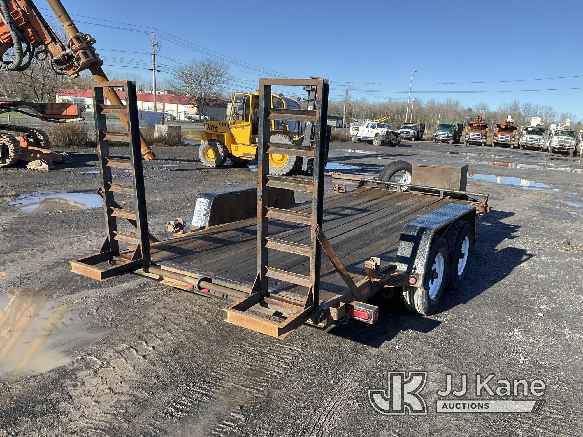 (Rome, NY) 2005 Bri-Mar Tagalong Utiliy Trailer Body & Rust Damage