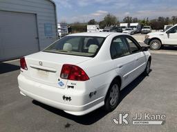 (Jurupa Valley, CA) 2005 HONDA CIVIC 4-Door Sedan Runs & Moves, CNG Tank Expiration: 09/2019