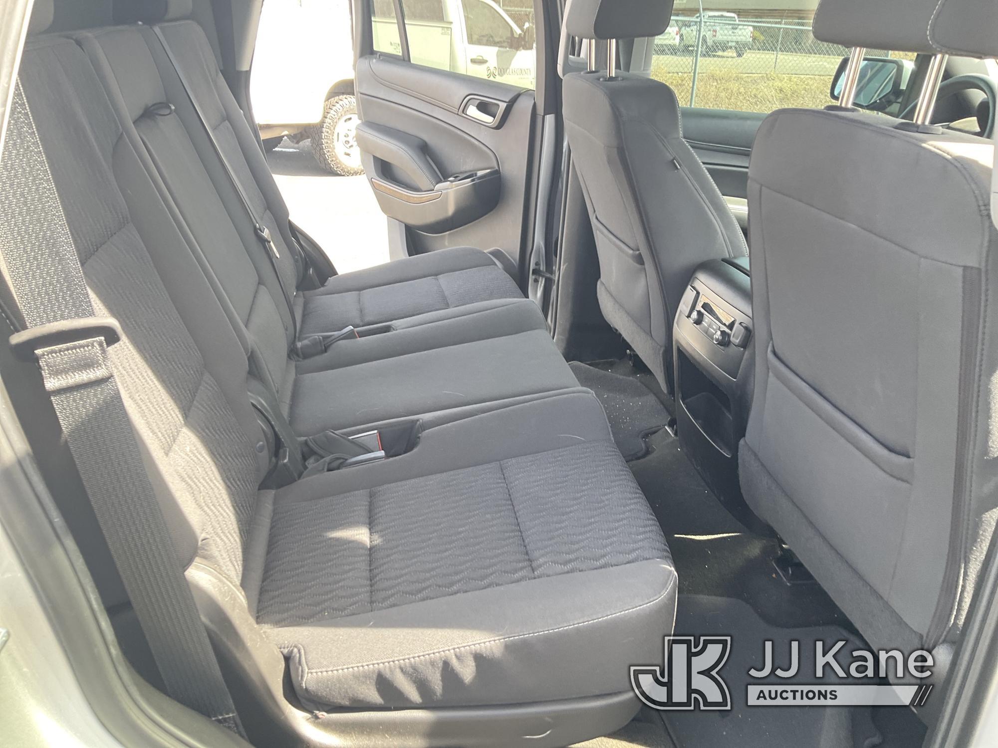 (Castle Rock, CO) 2018 Chevrolet Tahoe Police Package 4x4 4-Door Sport Utility Vehicle Runs & Moves