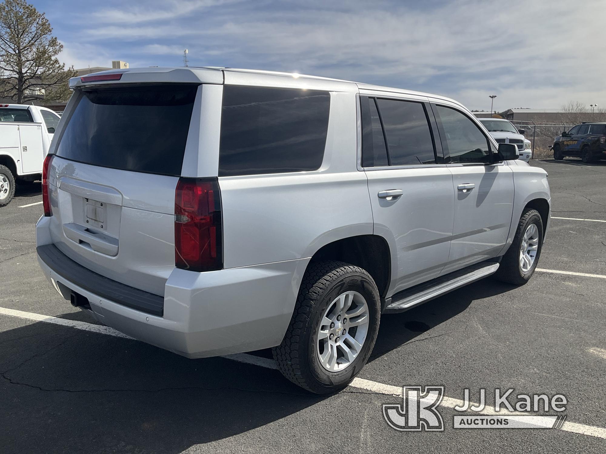 (Castle Rock, CO) 2018 Chevrolet Tahoe Police Package 4x4 4-Door Sport Utility Vehicle Runs & Moves