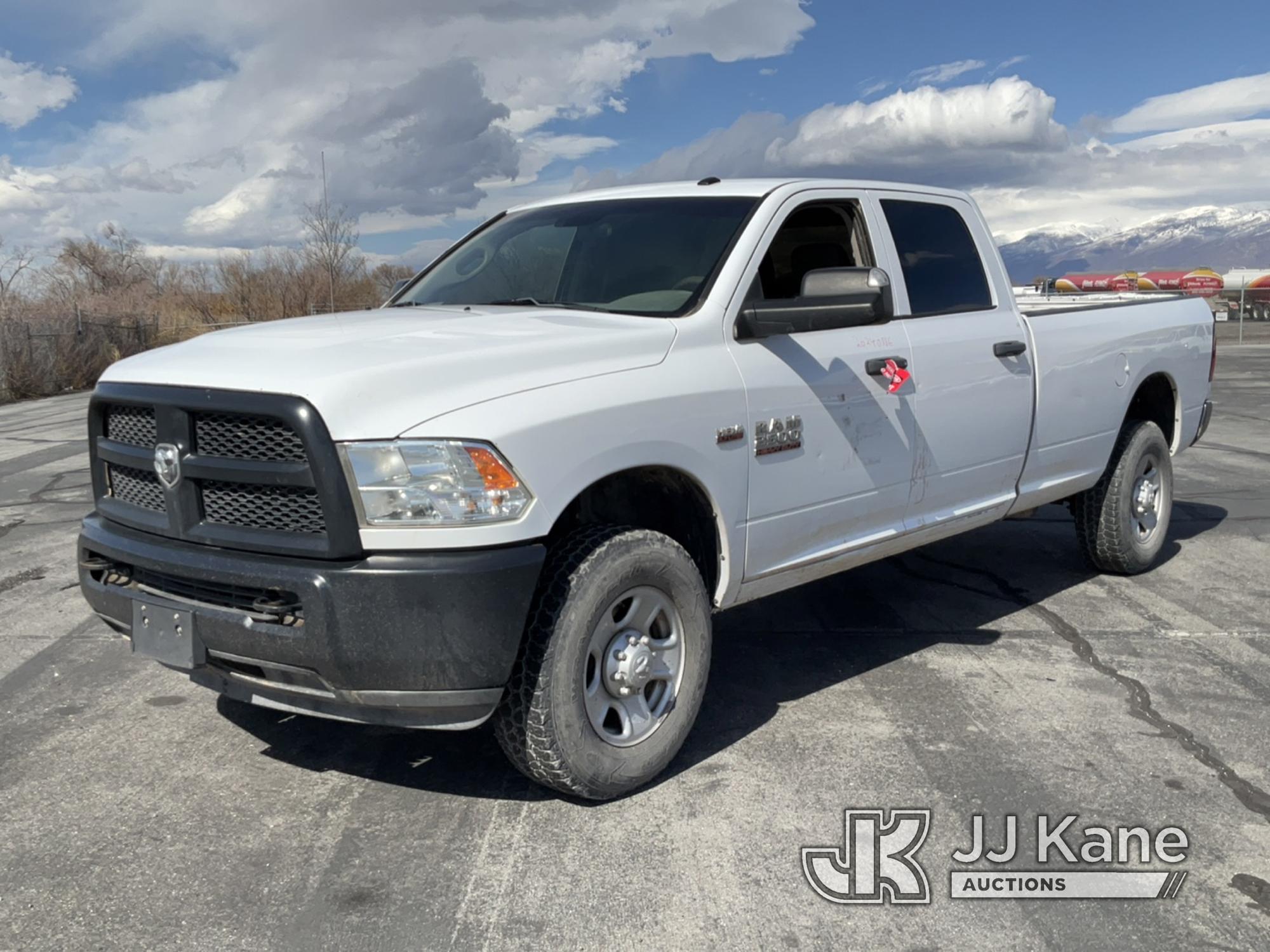 (Salt Lake City, UT) 2018 RAM 2500 4x4 Crew-Cab Pickup Truck Runs & Moves) (Battery Saver Mode, Body