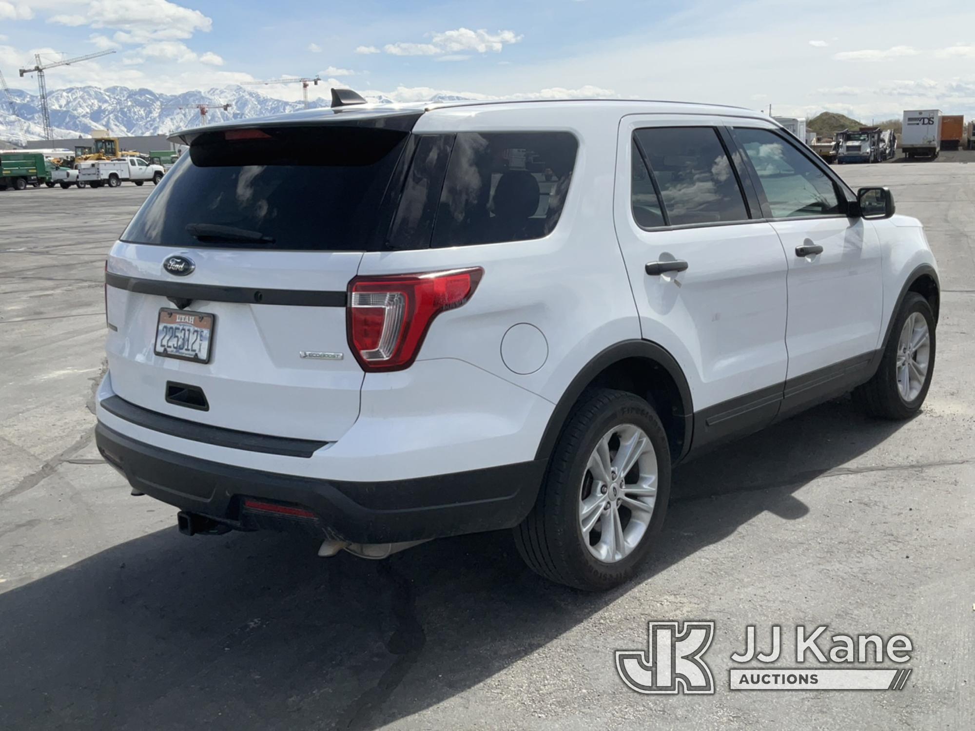 (Salt Lake City, UT) 2019 Ford Explorer AWD Police Interceptor 4-Door Sport Utility Vehicle Runs & M