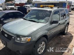 (Castle Rock, CO) 2005 Ford Escape Hybrid 4x4 4-Door Hybrid Sport Utility Vehicle Not Running, Condi