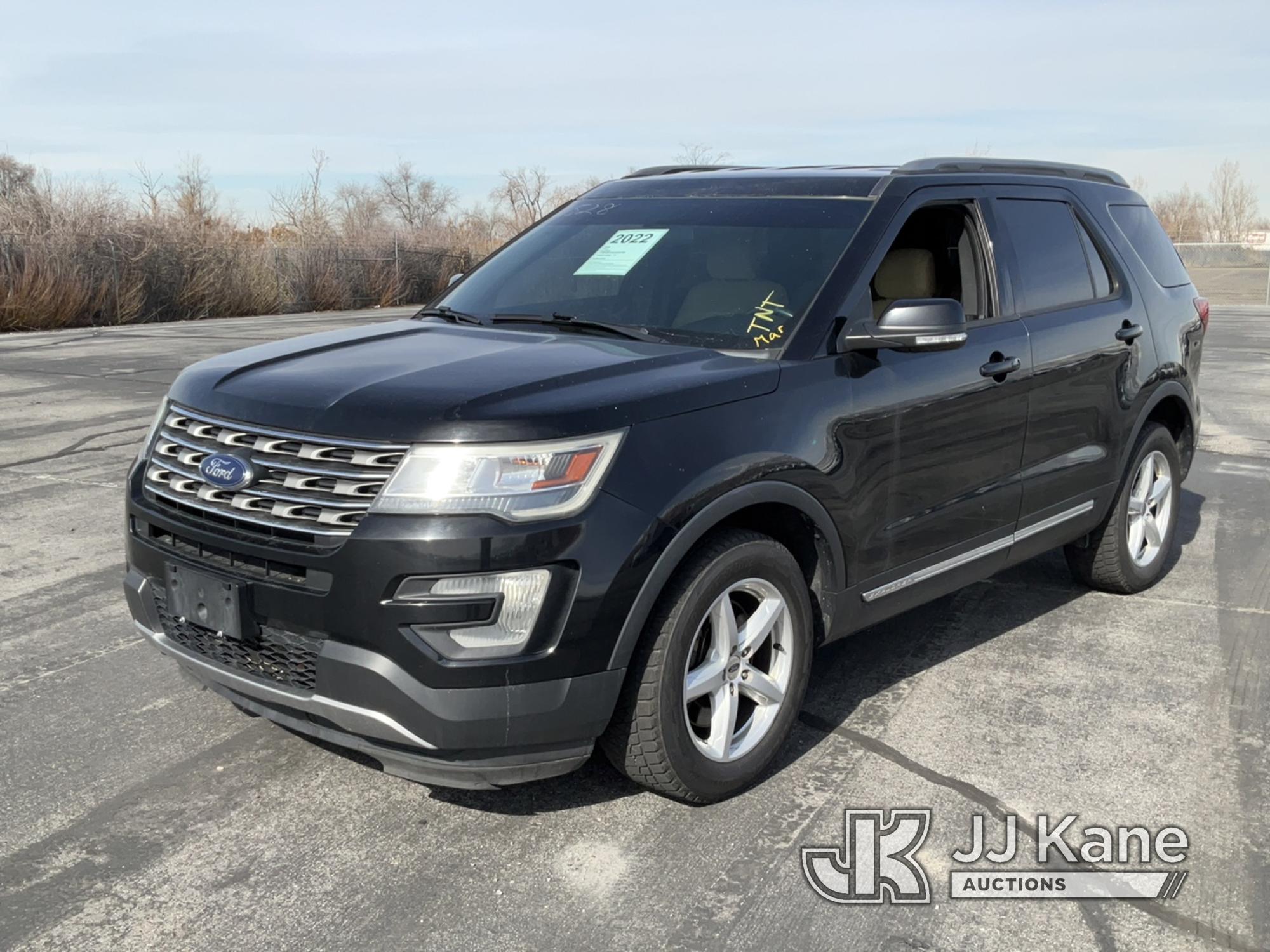 (Salt Lake City, UT) 2016 Ford Explorer 4x4 4-Door Sport Utility Vehicle Runs & Moves