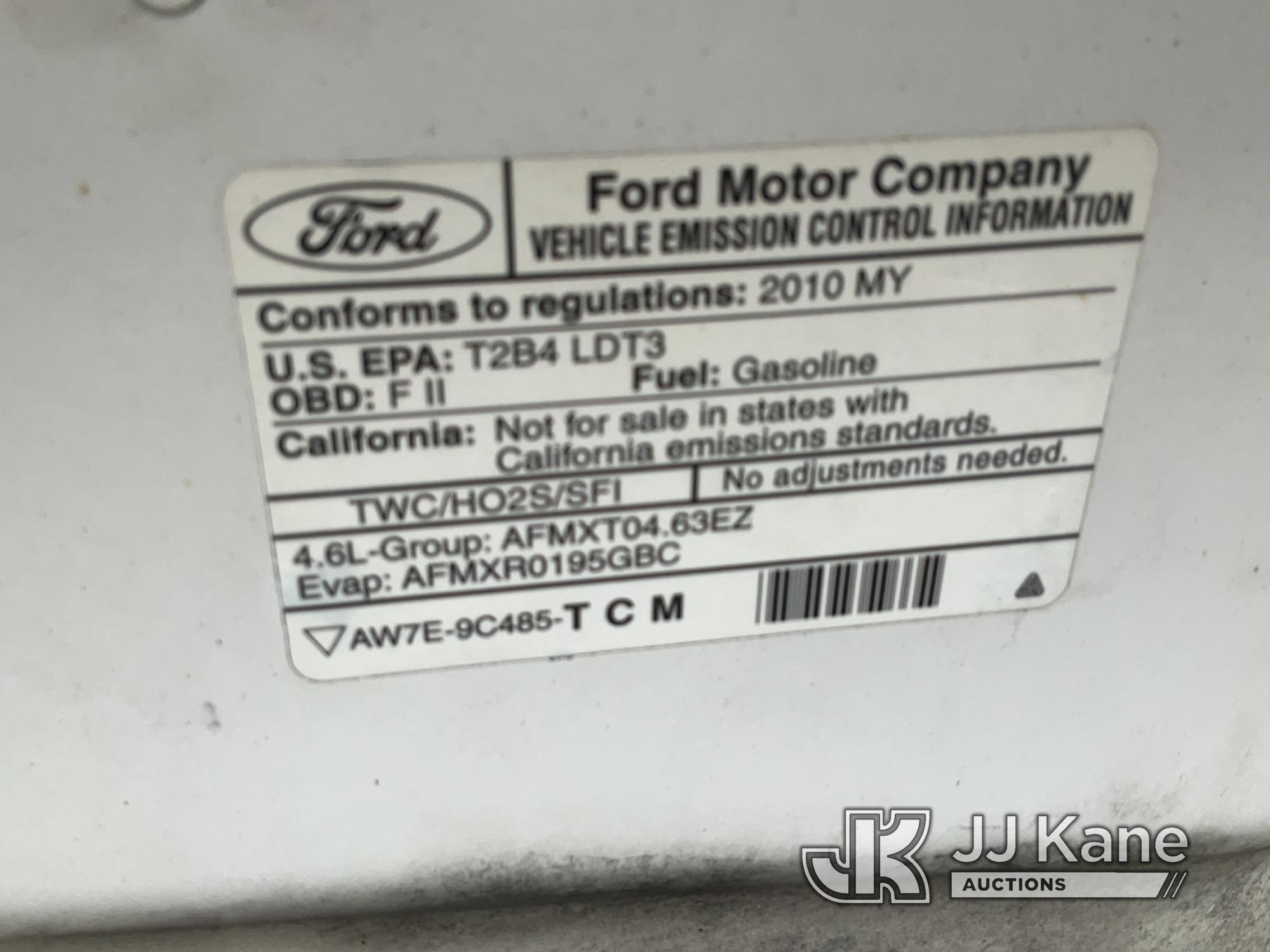(Salt Lake City, UT) 2010 Ford Explorer 4x4 4-Door Sport Utility Vehicle Runs & Moves
