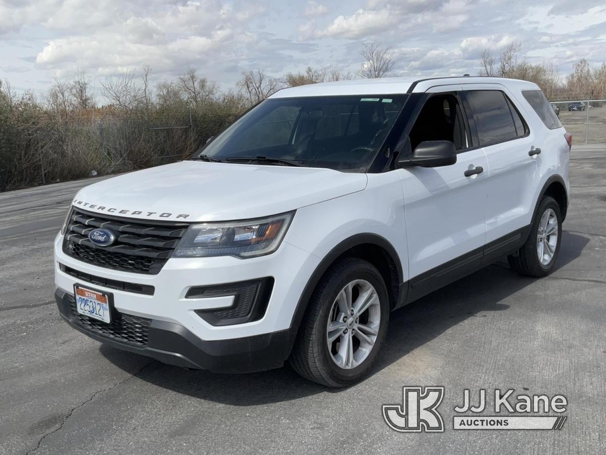 (Salt Lake City, UT) 2019 Ford Explorer AWD Police Interceptor 4-Door Sport Utility Vehicle Runs & M