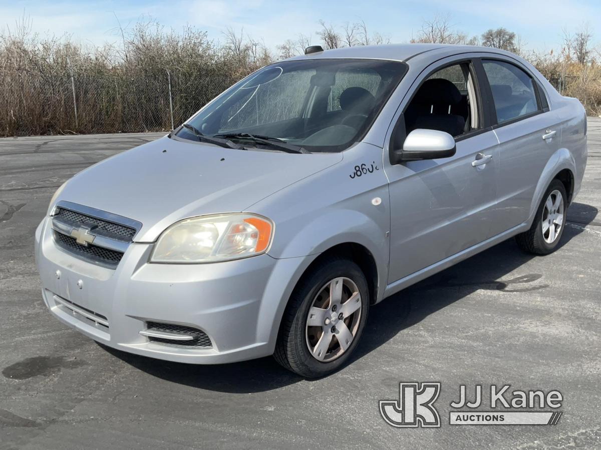 (Salt Lake City, UT) 2008 Chevrolet Aveo 4-Door Sedan Runs & Moves