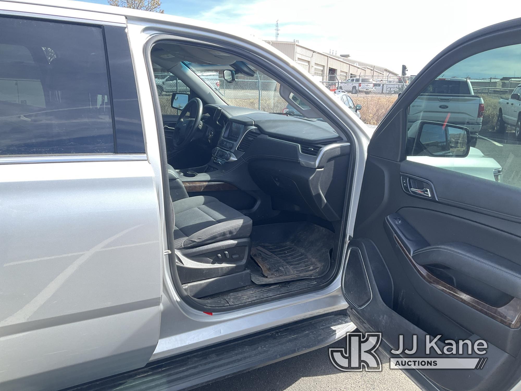 (Castle Rock, CO) 2018 Chevrolet Tahoe Police Package 4x4 4-Door Sport Utility Vehicle Runs & Moves