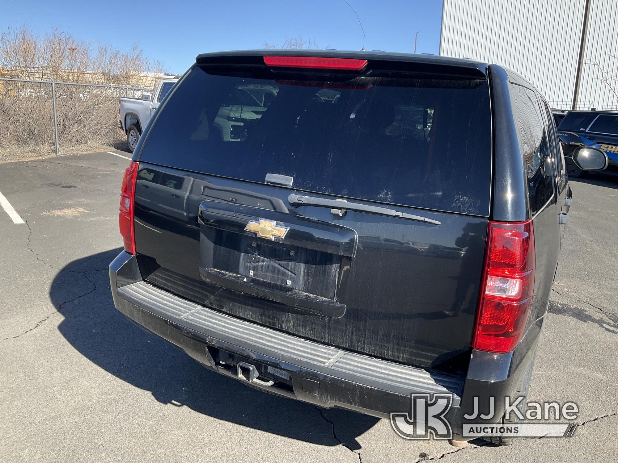 (Castle Rock, CO) 2011 Chevrolet Tahoe Police Package 4x4 4-Door Sport Utility Vehicle Runs & Moves